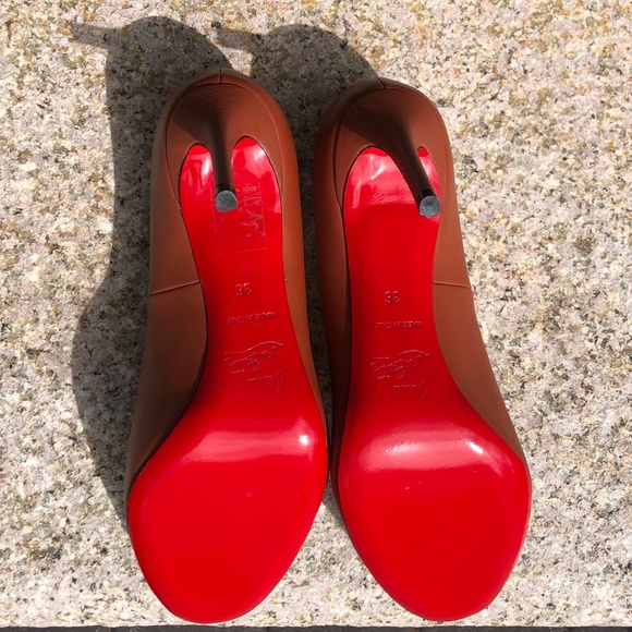 NEW Louboutin Fifi 80mm Brown (US 6) - Picture 4 of 4